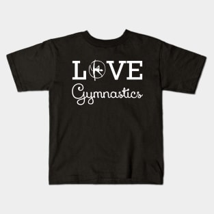 Love Gymnastics Kids T-Shirt